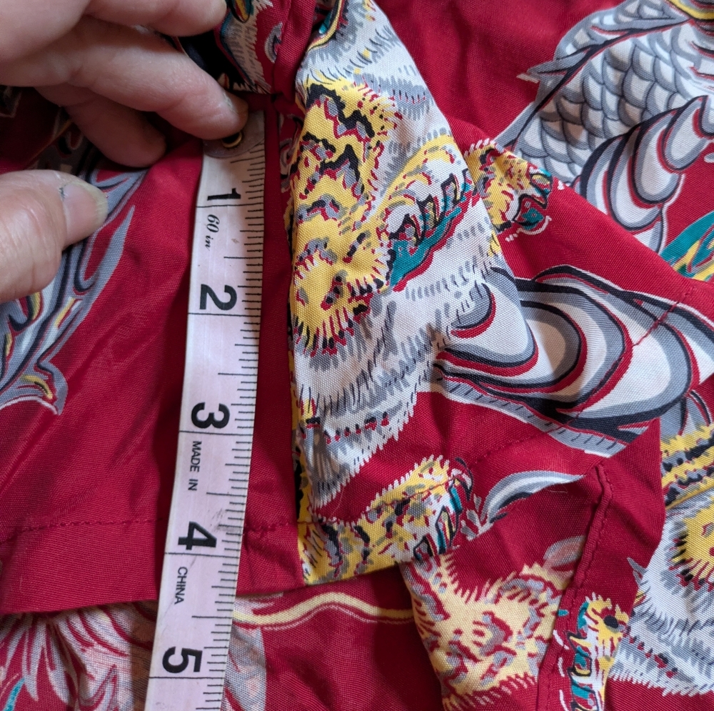 Trashy Diva high waisted shorts 'Dragons and Tigers' print - Picture 12 of 14
